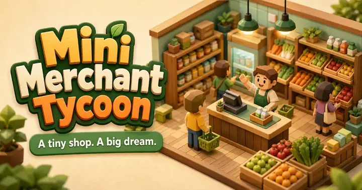 Mini Merchant Tycoon shop management gameplay cover